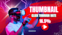 create youtube thumbnail with high CTR