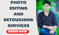 professional photo editing and retouching service