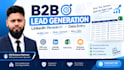 do b2b lead generation, linkedin research and data entry