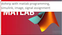 do matlab programming, simulink, image, signal processing and gui proje