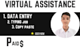 do data entry,  typing job,  copy paste