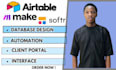 setup airtable database, automation, softr webapp, be your airtable expert