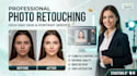 do high end skin retouching and photo editing