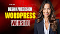 build wordpress website development, business website, custom wordpress website