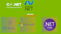 develop desktop applications using c sharp and java