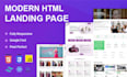 build a premium landing page or multipage wordpress website