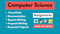 do computer science projects research essay writing and reports