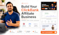 build your clickbank affiliate website, landing page and sales funnel