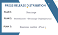 do press release distribution and  PR distribution