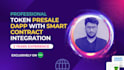 create token presale website with smart contract integration