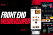 design a  responsive front end website  with HTML,CSS and bootstrap