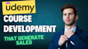 develop brand new course for udemy that generate sales
