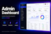 a custom admin dashboard with analytics and user management