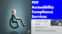 make PDF compliance to ada section 508 wcag aa