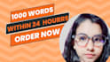 be your content writer for blog and website