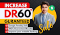 increase domain rating ahrefs DR using high authority dofollow SEO backlinks