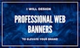 make professional web banner design for you
