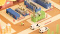 create 3d isometric animated video ads 3d explainer video isometric animation