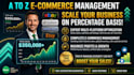 shopify ebsy and etsy account mangement on percentage base