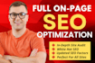 do on page SEO for wordpress shopify local ecommerce wix squarespace website