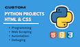 create a python dots, python script, API integration