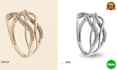 do jewelry photos editing retouch like 3d quality