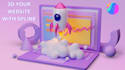 create 3d model and animation using spline