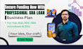 be your sba business plan writer for sba loan approval