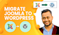 migrate joomla website to wordpress with full design and SEO