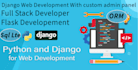 do python, django, flask, fastapi, react js, next, anvil as full stack developer