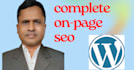 do on page SEO service your website