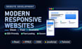 build modern responsive websites using react js, html, css and javascript
