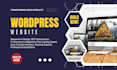 build and design your wordpress website or business website