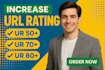 increase domain url rating ahrefs ur 80 plus