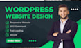 develop creative wordpress website design and redesign wordpress website