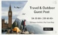 publish article travel guest post backlink outdoor camping  blogs