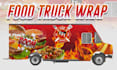 create stylish food truck wrap, food trailer wrap truck wrap