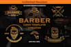 design modern hand drawn barber shop logo