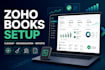 set up clean up and reconcile your zoho books account