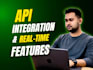 fix and integrate apis, chat and realtime features fast