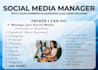 be your professional social media marketing manager