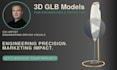 create 3d glb models for ar, shopify, amazon