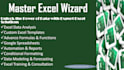 ms excel expert for data analysis and automation