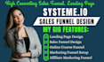 systeme io sales funnel, systeme io landing page, ebook sales funnel