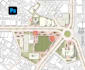 render architectural site plan, site analysis, master plan