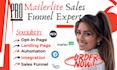 setup mailerlite landing page, wix, unbounce landing page, mailerlite automation