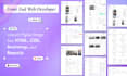 develop figma design into HTML, CSS, bootstrap, and reactjs