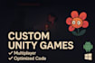 develop and customize multiplayer unity games