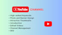 make a complete youtube channel for you
