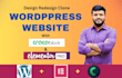 do wordpress website, responsive website with crocoblock and elementor pro